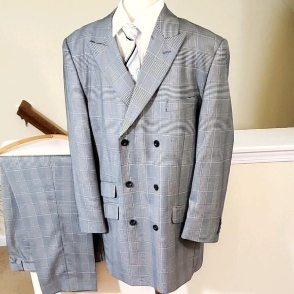 Stacy Adams Double Breasted Suit - Picture 5 of 8